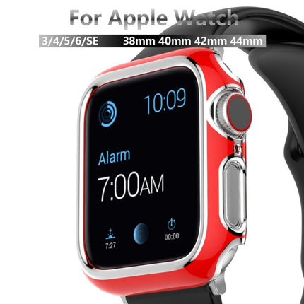 Two-color Electroplating PC Watch Case For Apple Watch Series, 3&2&1 38mm, 3&2&1 42mm - DealBuddy