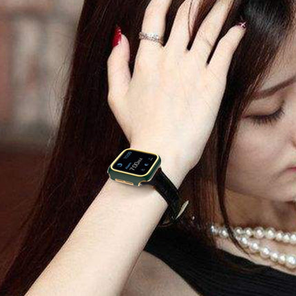 Two-color Electroplating PC Watch Case For Apple Watch Series, 3&2&1 38mm, 3&2&1 42mm - DealBuddy