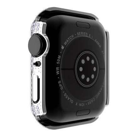 Diamond PC + Tempered Glass Watch Case For Apple Watch Series, 3&2&1 38mm, 3&2&1 42mm - DealBuddy