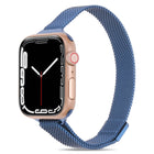 Milanese Small Waist Watchband For Apple Watch Series, 7 41mm / 6&SE&5&4 40mm / 3&2&1 38mm, 7 45mm / 6&SE&5&4 44mm / 3&2&1 42mm - DealBuddy