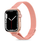 Milanese Small Waist Watchband For Apple Watch Series, 7 41mm / 6&SE&5&4 40mm / 3&2&1 38mm, 7 45mm / 6&SE&5&4 44mm / 3&2&1 42mm - DealBuddy