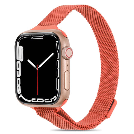 Milanese Small Waist Watchband For Apple Watch Series, 7 41mm / 6&SE&5&4 40mm / 3&2&1 38mm, 7 45mm / 6&SE&5&4 44mm / 3&2&1 42mm - DealBuddy