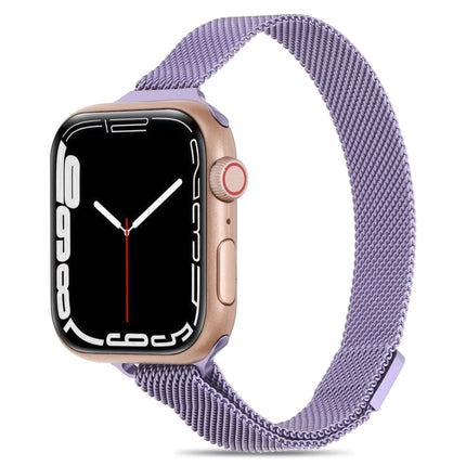 Milanese Small Waist Watchband For Apple Watch Series, 7 41mm / 6&SE&5&4 40mm / 3&2&1 38mm, 7 45mm / 6&SE&5&4 44mm / 3&2&1 42mm - DealBuddy