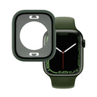 PC + Tempered Glass Film Waterproof Watch Case with Lower Cover For Apple Watch Series 9 / 8 / 7 45mm