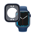 PC + Tempered Glass Film Waterproof Watch Case with Lower Cover For Apple Watch Series 9 / 8 / 7 45mm