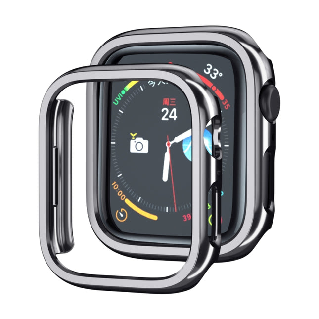 Electroplated PC Hollow Watch Protective Case, For Apple Watch Series 9 / 8 / 7 41mm, For Apple Watch Series 9 / 8 / 7 45mm - DealBuddy