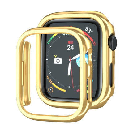Electroplated PC Hollow Watch Protective Case, For Apple Watch Series 9 / 8 / 7 41mm, For Apple Watch Series 9 / 8 / 7 45mm - DealBuddy