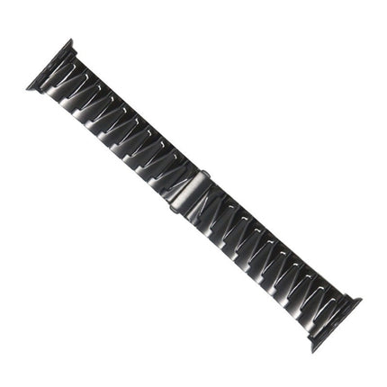 Aluminum Alloy Gear Matte Watchband For Apple Watch Series, 7 41mm / 6&SE&5&4 40mm / 3&2&1 38mm, 7 45mm / 6&SE&5&4 44mm / 3&2&1 42mm - DealBuddy