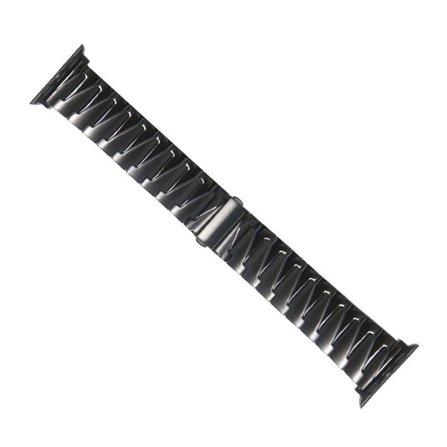 Aluminum Alloy Gear Matte Watchband For Apple Watch Series, 7 41mm / 6&SE&5&4 40mm / 3&2&1 38mm, 7 45mm / 6&SE&5&4 44mm / 3&2&1 42mm - DealBuddy