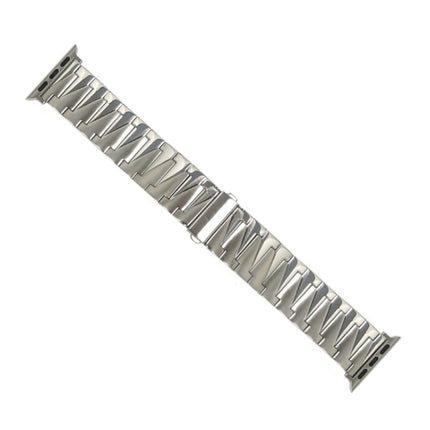 Aluminum Alloy Gear Matte Watchband For Apple Watch Series, 7 41mm / 6&SE&5&4 40mm / 3&2&1 38mm, 7 45mm / 6&SE&5&4 44mm / 3&2&1 42mm - DealBuddy