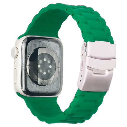 Three Beads Watchband For Apple Watch Series, 7 41mm / 6&SE&5&4 40mm / 3&2&1 38mm, 7 45mm / 6&SE&5&4 44mm / 3&2&1 42mm - DealBuddy