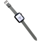 Plain Leather Watchband For Apple Watch Series, 7 41mm / 6&SE&5&4 40mm / 3&2&1 38mm, 7 45mm / 6&SE&5&4 44mm / 3&2&1 42mm - DealBuddy