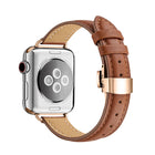 Slimming Butterfly Buckle Watchband For Apple Watch Series