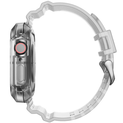 Transparent Watch Band For Apple Watch Series 8&7 45mm / SE 2&6&SE&5&4 44mm / 3&2&1 42mm(Transparent Brown), 7 41mm / 6&SE&5&4 40mm / 3&2&1 38mm, 7 45mm / 6&SE&5&4 44mm / 3&2&1 42mm