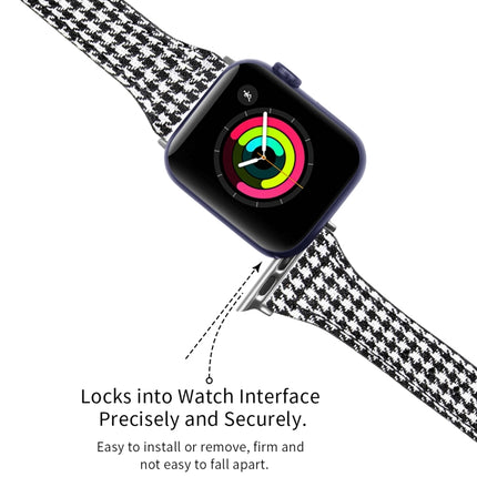 Genuine Leather Watch Band For Apple Watch Series, 7 41mm / 6&SE&5&4 40mm / 3&2&1 38mm, 7 45mm / 6&SE&5&4 44mm / 3&2&1 42mm - DealBuddy