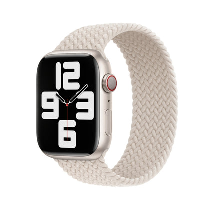 Nylon Braided Watch Band For Apple Watch Series 7 41mm / 6&SE&5&4 40mm / 3&2&1 38mm, 130mm, 145mm, 155mm - DealBuddy