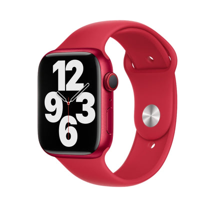 Silicone Watch Band For Apple Watch Series, For Apple Watch 42mm / 41mm / 40mm / 38mm, For Apple Watch 46mm / 49mm / 45mm / 44mm - DealBuddy