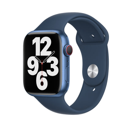 Silicone Watch Band For Apple Watch Series, For Apple Watch 42mm / 41mm / 40mm / 38mm, For Apple Watch 46mm / 49mm / 45mm / 44mm - DealBuddy