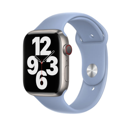Silicone Watch Band For Apple Watch Series, For Apple Watch 42mm / 41mm / 40mm / 38mm, For Apple Watch 46mm / 49mm / 45mm / 44mm - DealBuddy