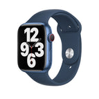 For Apple Watch 46mm / 49mm / 45mm / 44mm / Abyss Blue