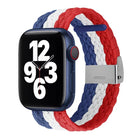 Nylon Braid Watch Band For Apple Watch Series, 7 41mm / 6&SE&5&4 40mm / 3&2&1 38mm - DealBuddy