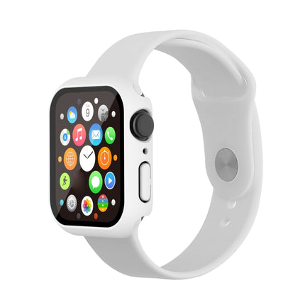 Waterproof PC+Tempered Film Watch Case, For Apple Watch Series 9 / 8 / 7 41mm, For Apple Watch Series 9 / 8 / 7 45mm - DealBuddy