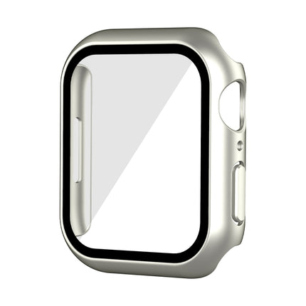 Waterproof PC+Tempered Film Watch Case, For Apple Watch Series 9 / 8 / 7 41mm, For Apple Watch Series 9 / 8 / 7 45mm - DealBuddy
