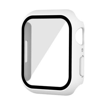 Waterproof PC+Tempered Film Watch Case, For Apple Watch Series 9 / 8 / 7 41mm, For Apple Watch Series 9 / 8 / 7 45mm - DealBuddy