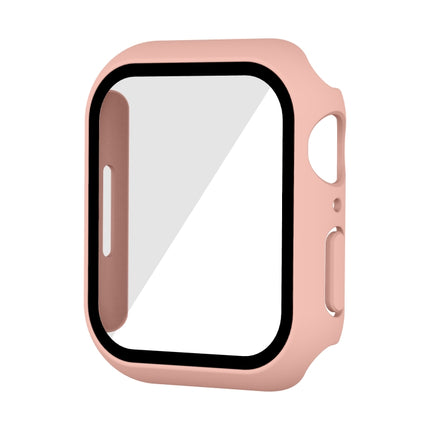 Waterproof PC+Tempered Film Watch Case, For Apple Watch Series 9 / 8 / 7 41mm, For Apple Watch Series 9 / 8 / 7 45mm - DealBuddy