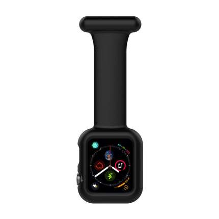 Silicone Nurse Brooch Watch Band Case For Apple Watch Series, 7 41mm / 6&SE&5&4 40mm / 3&2&1 38mm, 7 45mm / 6&SE&5&4 44mm / 3&2&1 42mm - DealBuddy