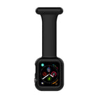 Silicone Nurse Brooch Watch Band Case For Apple Watch Series, 7 41mm / 6&SE&5&4 40mm / 3&2&1 38mm, 7 45mm / 6&SE&5&4 44mm / 3&2&1 42mm - DealBuddy