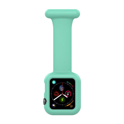 Silicone Nurse Brooch Watch Band Case For Apple Watch Series, 7 41mm / 6&SE&5&4 40mm / 3&2&1 38mm, 7 45mm / 6&SE&5&4 44mm / 3&2&1 42mm - DealBuddy