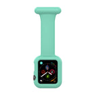 Silicone Nurse Brooch Watch Band Case For Apple Watch Series, 7 41mm / 6&SE&5&4 40mm / 3&2&1 38mm, 7 45mm / 6&SE&5&4 44mm / 3&2&1 42mm - DealBuddy