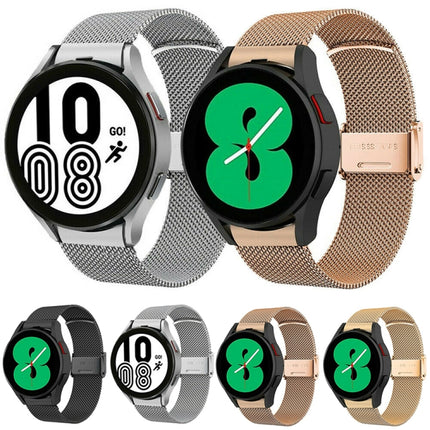 Stainless Steel Milan Buckle Watch Band, For Samsung Galaxy Watch4 40mm / 44mm - DealBuddy