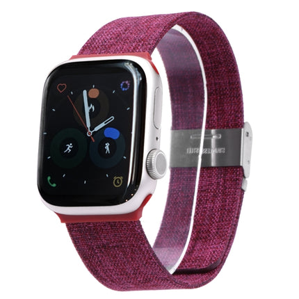 Cloth Watch Band For Apple Watch Series, 7 41mm / 6&SE&5&4 40mm / 3&2&1 38mm, 7 45mm / 6&SE&5&4 44mm / 3&2&1 42mm - DealBuddy