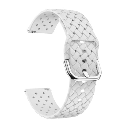 Weave Texture Silicone Watch Band, For Samsung Galaxy Watch4 40/44mm, For Samsung Galaxy Watch4 Classic 42/46mm - DealBuddy