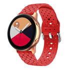 Weave Texture Silicone Watch Band, For Samsung Galaxy Watch4 40/44mm, For Samsung Galaxy Watch4 Classic 42/46mm - DealBuddy