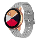 Weave Texture Silicone Watch Band, For Samsung Galaxy Watch4 40/44mm, For Samsung Galaxy Watch4 Classic 42/46mm - DealBuddy