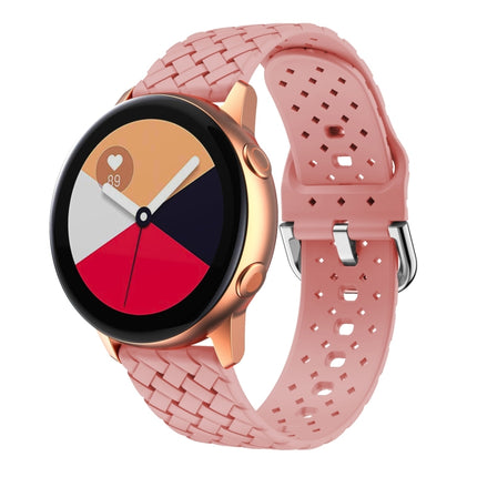 Weave Texture Silicone Watch Band, For Samsung Galaxy Watch4 40/44mm, For Samsung Galaxy Watch4 Classic 42/46mm - DealBuddy