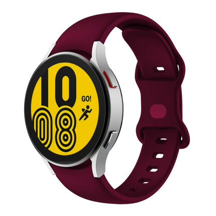 Butterfly Buckle Silicone Watch Band, For Samsung Galaxy Watch4 Classic 42mm / Watch4 40mm, For Samsung Galaxy Watch4 Classic 46mm / Watch4 44mm, For Samsung  Galaxy Watch4 Classic 46mm / Watch4 44mm, For Samsun Galaxy Watch4 Classic 46mm / Watch4 44mm - DealBuddy