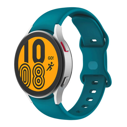 Butterfly Buckle Silicone Watch Band, For Samsung Galaxy Watch4 Classic 42mm / Watch4 40mm, For Samsung Galaxy Watch4 Classic 46mm / Watch4 44mm, For Samsung  Galaxy Watch4 Classic 46mm / Watch4 44mm, For Samsun Galaxy Watch4 Classic 46mm / Watch4 44mm - DealBuddy