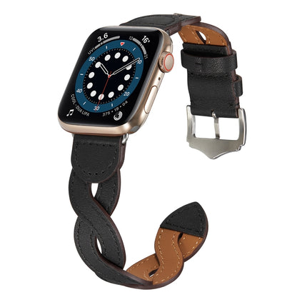 Weave Watch Band For Apple Watch Series, 7 41mm / 6&SE&5&4 40mm / 3&2&1 38mm, 7 45mm / 6&SE&5&4 44mm / 3&2&1 42mm - DealBuddy