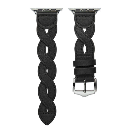 Weave Watch Band For Apple Watch Series, 7 41mm / 6&SE&5&4 40mm / 3&2&1 38mm, 7 45mm / 6&SE&5&4 44mm / 3&2&1 42mm - DealBuddy