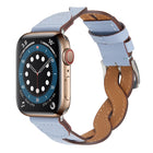 Weave Watch Band For Apple Watch Series, 7 41mm / 6&SE&5&4 40mm / 3&2&1 38mm, 7 45mm / 6&SE&5&4 44mm / 3&2&1 42mm - DealBuddy