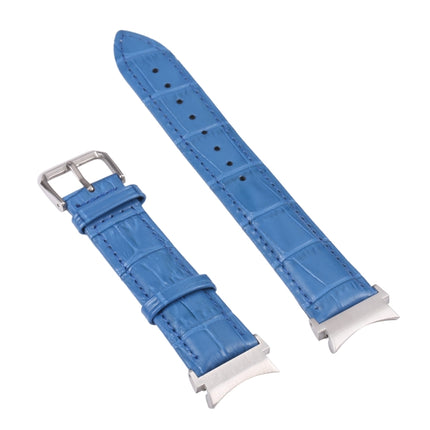 Slub Texture Leather Watch Band, For Samsung Galaxy Watch4 40mm/44mm - DealBuddy