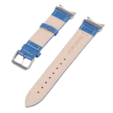 Slub Texture Leather Watch Band, For Samsung Galaxy Watch4 40mm/44mm - DealBuddy