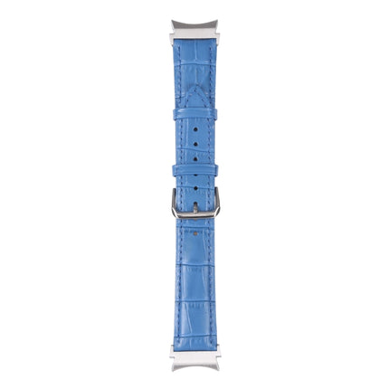 Slub Texture Leather Watch Band, For Samsung Galaxy Watch4 40mm/44mm - DealBuddy