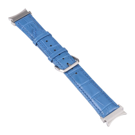 Slub Texture Leather Watch Band, For Samsung Galaxy Watch4 40mm/44mm - DealBuddy