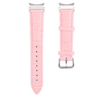 Slub Texture Leather Watch Band, For Samsung Galaxy Watch4 40mm/44mm - DealBuddy