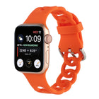 Hollow Silicone Watch Band For Apple Watch Series, 7 41mm / 6&SE&5&4 40mm / 3&2&1 38mm, 7 45mm / 6&SE&5&4 44mm / 3&2&1 42mm - DealBuddy